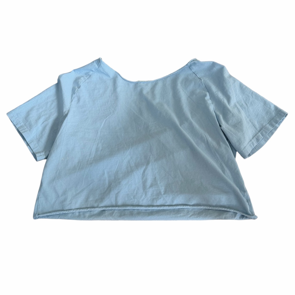 Penguin Sport Light Blue Women's Off The Shoulder Top